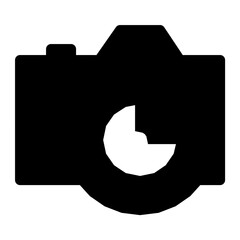 Camera Flat Vector Icon