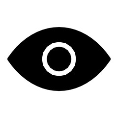 Eye Flat Vector Icon