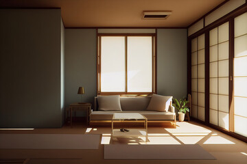 cozy japanese living room