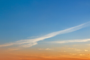 View of beautiful sky with clouds as background