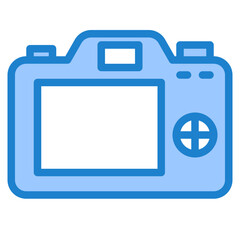 SLR Back Side blue style icon