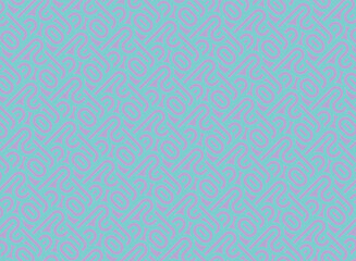 幾何学模様のポップなシームレスなパターン背景