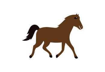 Fototapeta na wymiar Horse logo design Vector illustration