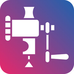 Meat Grinder Icon Style