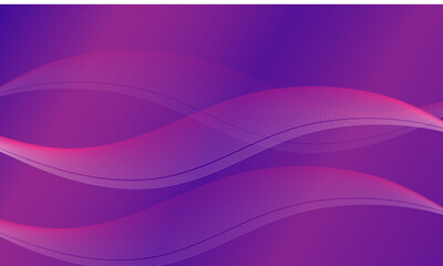 Abstract background of curve lines. Color Purple to blue shade. Background for Christmas and New Year card, greetings card, invitation for dinner, paper packaging. Vector illustration.