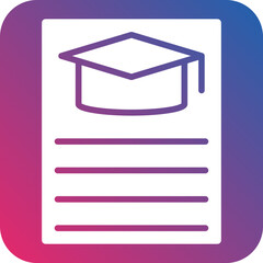 Curriculum Icon Style