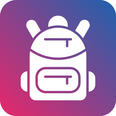 Bagpack Icon Style