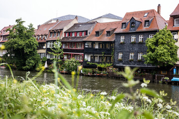 Fototapeta na wymiar Alt Stadt Bamberg 