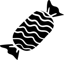 Isolated Christmas Sweet Toffy Illustration