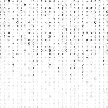 Matrix. Binary background. Matrix effect with falling numbers. Digital data stream. binary code.