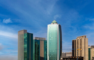 skyscrapers in the city of Erbil