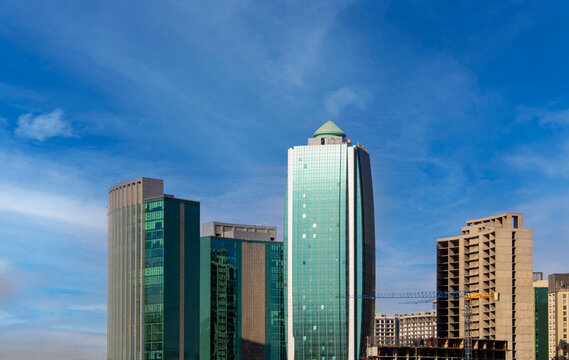 skyscrapers in the city of Erbil