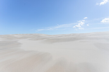 Fototapeta na wymiar Wüste mit Wolke