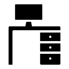workplace glyph icon