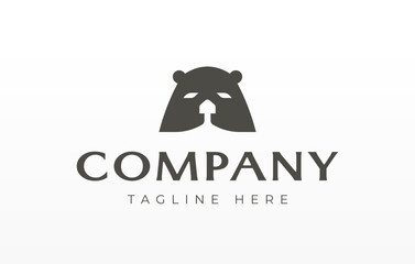 Beaver Head Logo Design Template