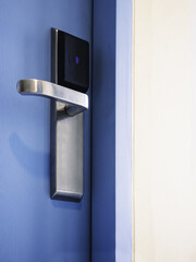 Hotel room Door lock Card key access Security system