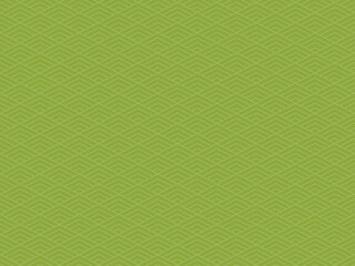 緑の和柄の背景素材