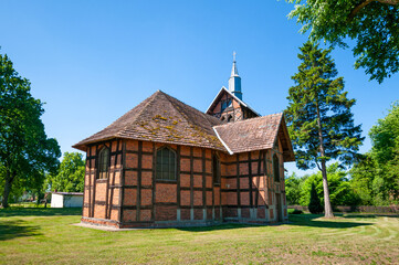 Church of the Annunciation of the Blessed Virgin Mary in Pozdzadlo, Lubusz Voivodeship, Poland	