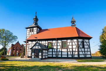 St. Florian's Church in Jedlec, Greater Poland Voivodeship, Poland