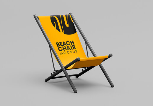 Beach Chair Mockup