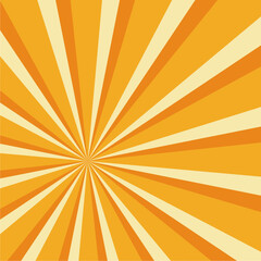 Sunburst retro background vector for advertising