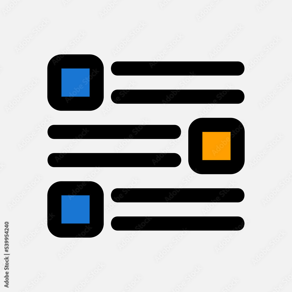 Wall mural layout icon in filled line style, use for website mobile app presentation