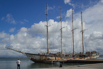 Zona portuaria de Aveiro, Gafanha da Nazaré,  municipio de Ilhavo, vista parcial, Aveiro portugal....