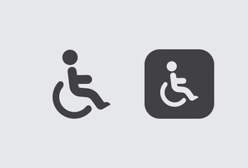 Disabled wheelchair Icon