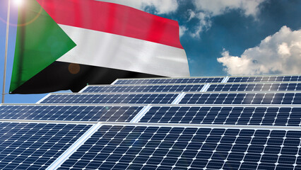 Solar panel, photovoltaic, alternative electricity source - concept of sustainable resources...