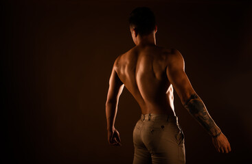 Fototapeta premium Handsome man posing