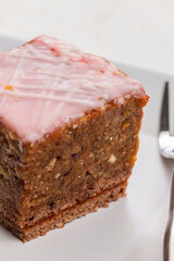 still life of punch cake