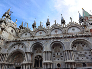 Fototapeta na wymiar Der Dogenpalast in Venedig