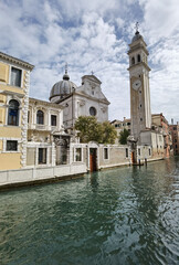 Fototapeta na wymiar Am Kanal in Venedig