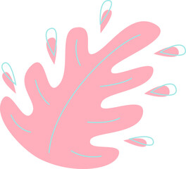 Obraz premium Pastel Aesthetic Shape Element (6)