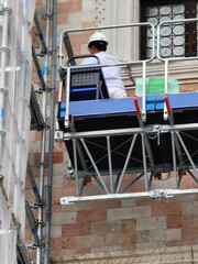 Naklejka premium Baustelle in Venedig