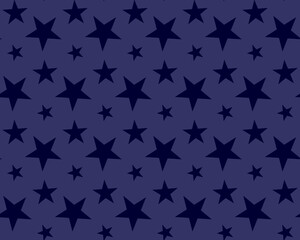 Stars pattern Geometric Vector drawing with Dark Light Blue
Seamless pattern Vector Illustration Background Color abstract vector texture with scattered stars Geometric shapes are different sizes Star