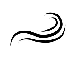 Obraz premium wind doodle illustration