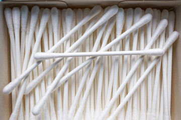 cotton swabs, hygienic product and cosmetic