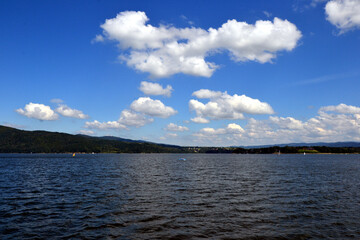 Zywiec Lake, Poland. Zywiec Lake (Polish: Jezioro Zywieckie) is a reservoir on the Sola river in southern Poland, near the town of Zywiec
