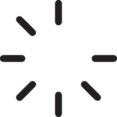 Loading icon. Loading symbol design from Web navigation collection. Simple element vector illustration