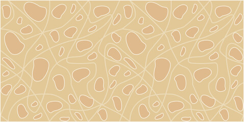 Fototapeta na wymiar Seamless beige animal pattern. Abstract vector pattern