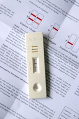 positiver schenlltest liegt auf beipackzettel