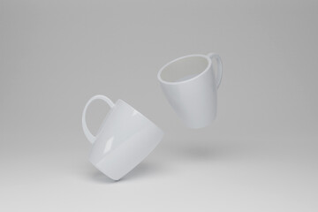 Mug mockup 3d rendering 