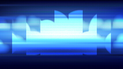 Cloud computing technology concept abstract background illustration.