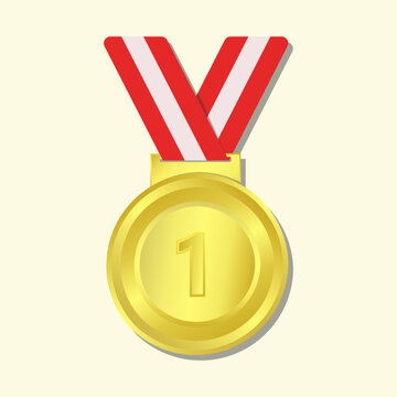 recommend clip art: Olympic champion medal 1st gold clip art illustration, winner 1st.