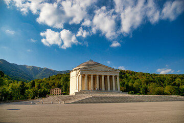 The Temple of Canova, Possagno, Treviso, Veneto, Italy
