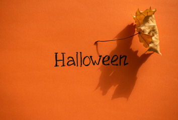 Halloween background. Meket for the holiday.