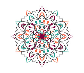 Mandala Design, mandala design for coloring page
