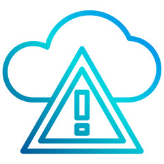 Hazardous outline icon