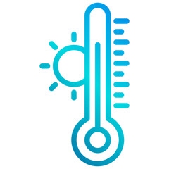 Thermometer_1 outline icon